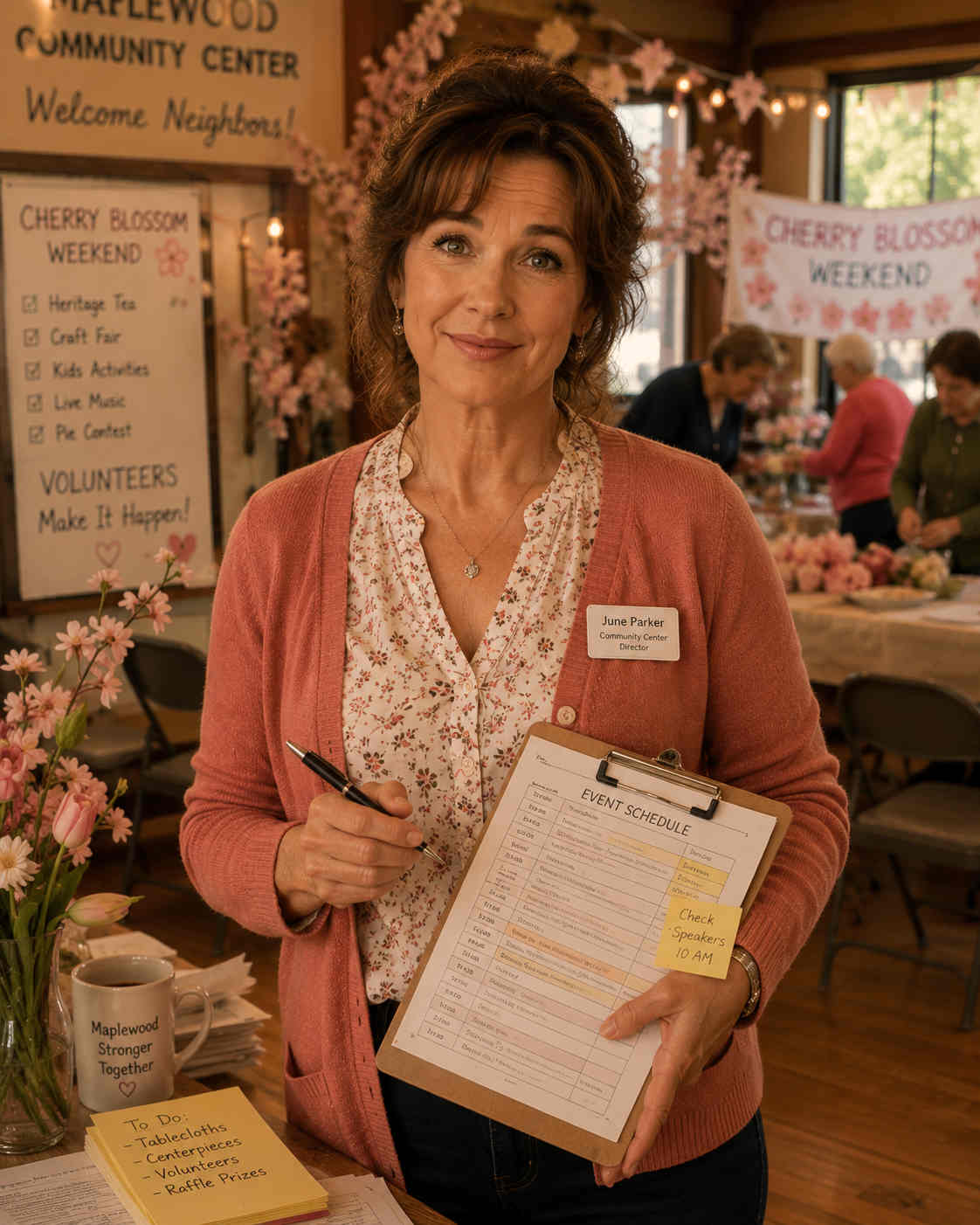 Portrait of June Parker, Community Center organizer in Maplewood
