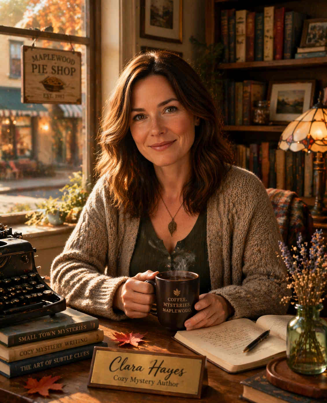 Portrait for Clara Hayes: Cozy Mysteries Pen-name